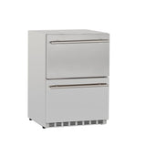 Deluxe Outdoor Rated 2-Drawer Refrigerator - 24" 5.3c