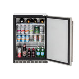 Deluxe Outdoor Rated Refrigerator - 24" 5.3c - Summerset