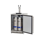 Summerset - 24" - Outdoor Kegerator Double Tower - SSRFR-24DK2