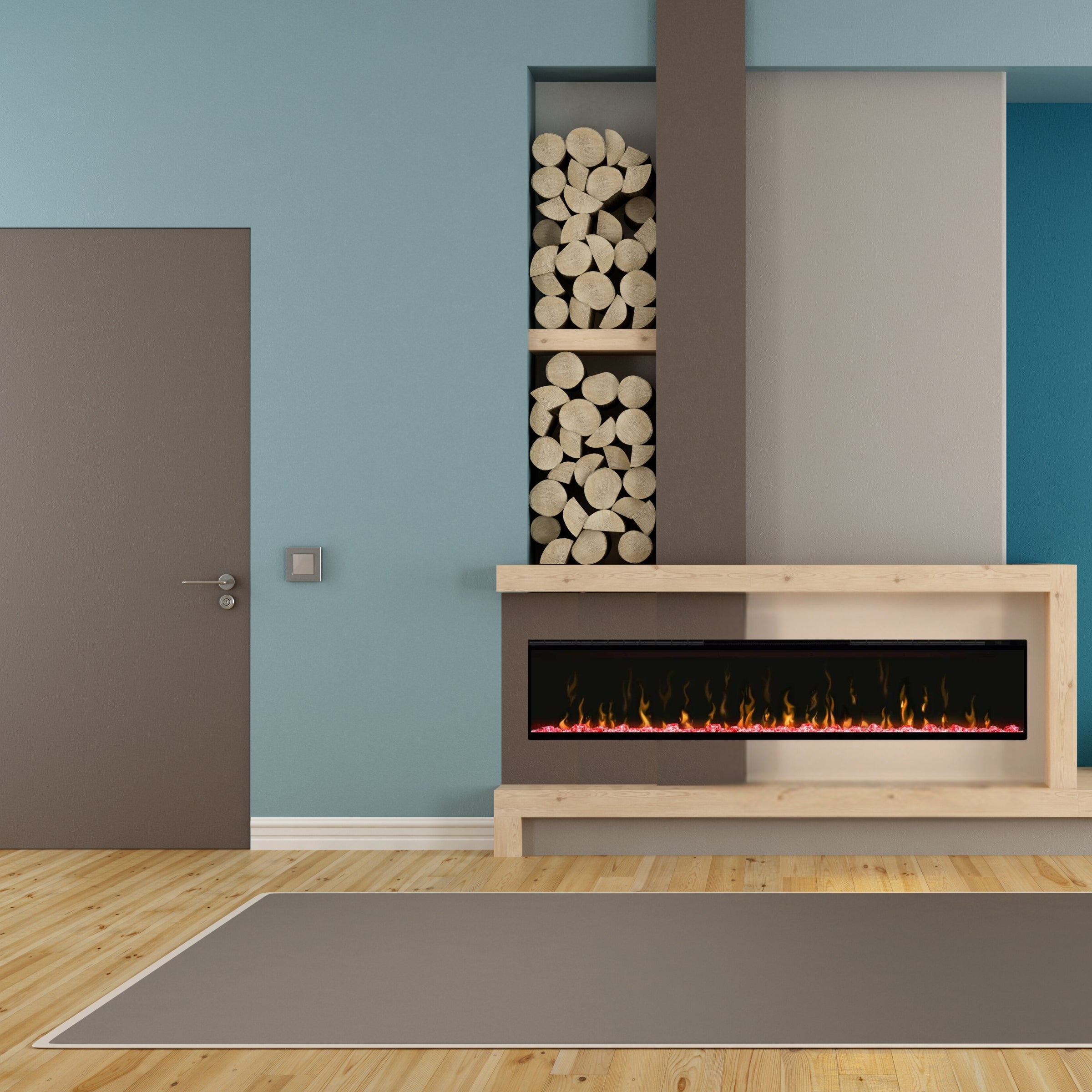 Dimplex - IgniteXL®  - Built-in Linear Electric Fireplace - Webstore Fireplace Trends