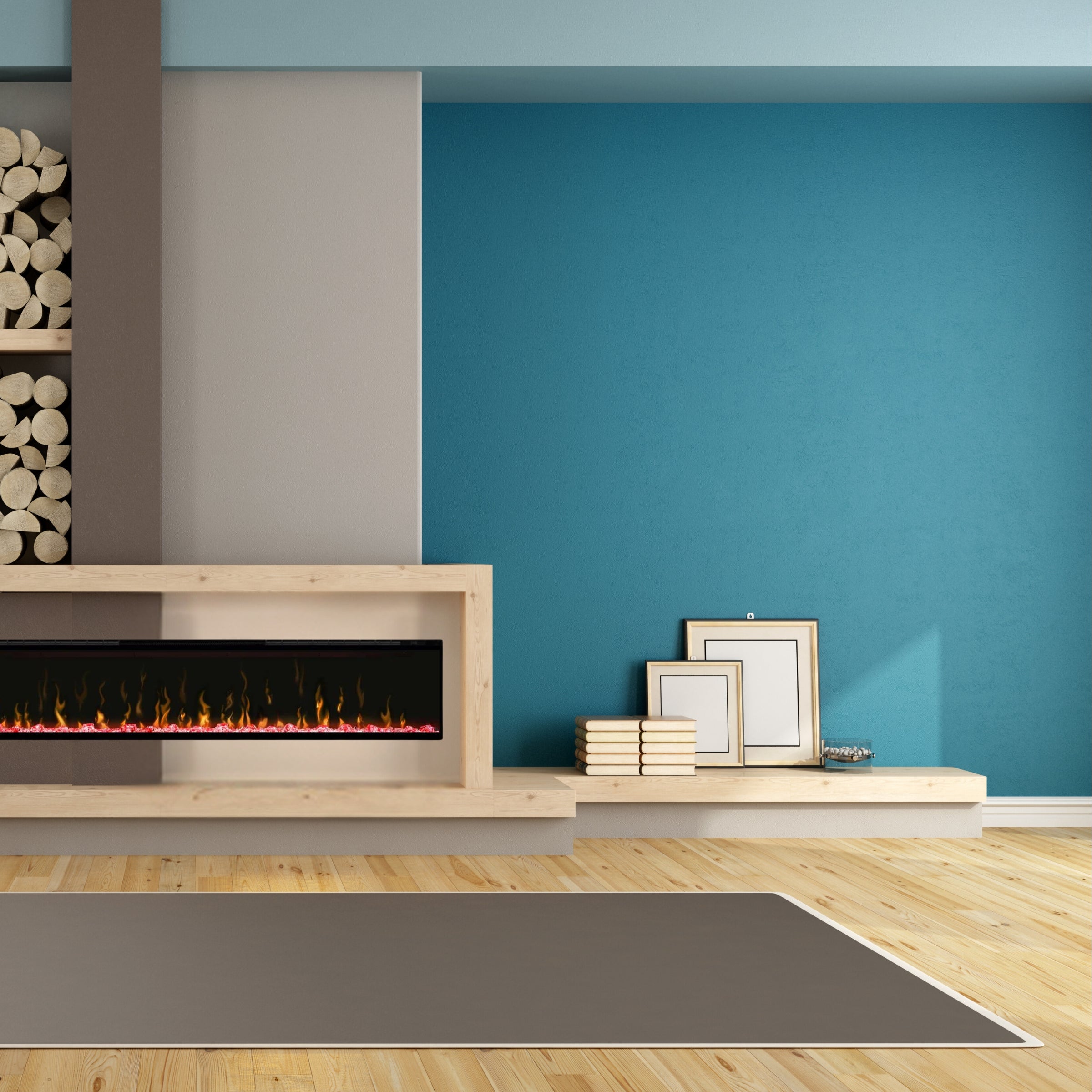 Dimplex - IgniteXL®  - Built-in Linear Electric Fireplace - Webstore Fireplace Trends