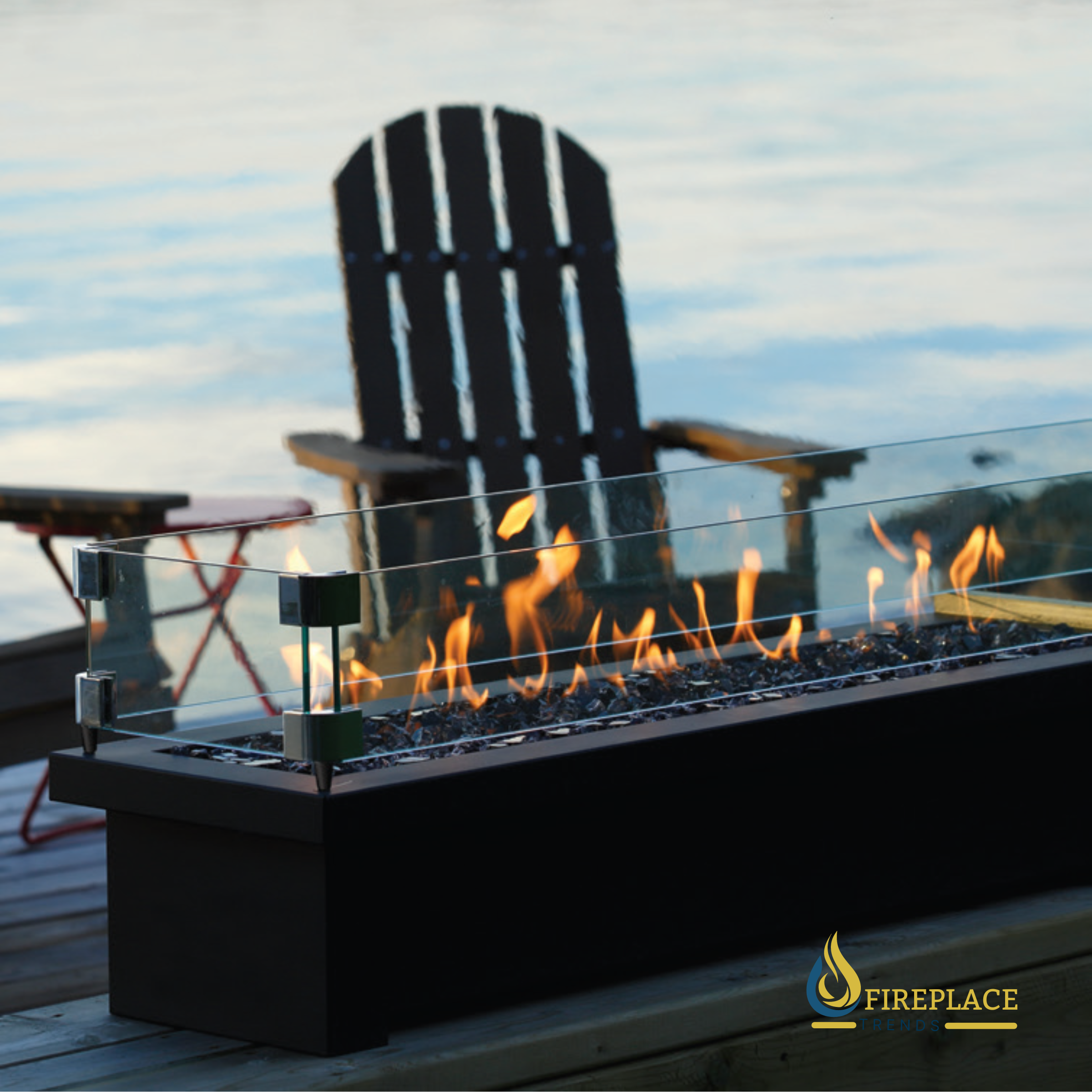 Barbara Jean - Outdoor Fire Tables - Gas Fireplace - 24", 36" or 48"