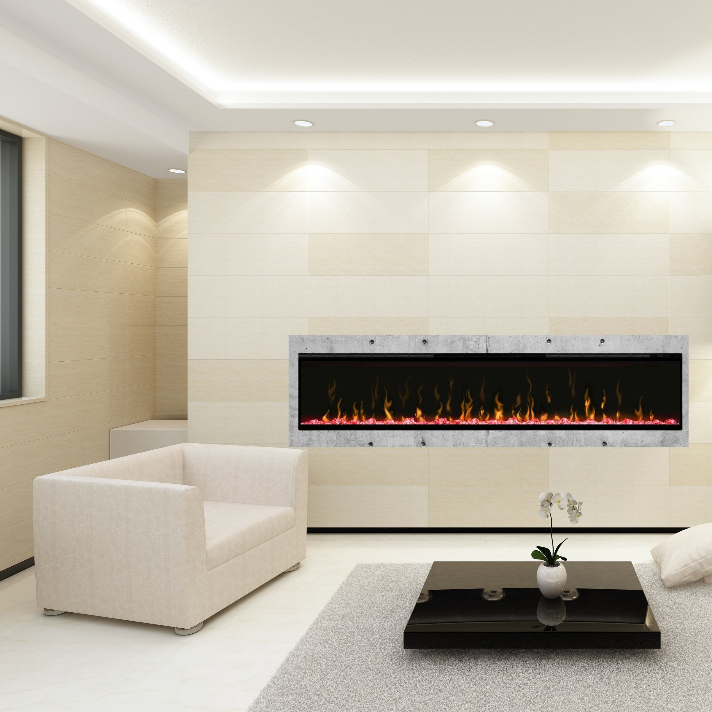 Dimplex - IgniteXL®  - Built-in Linear Electric Fireplace - Webstore Fireplace Trends