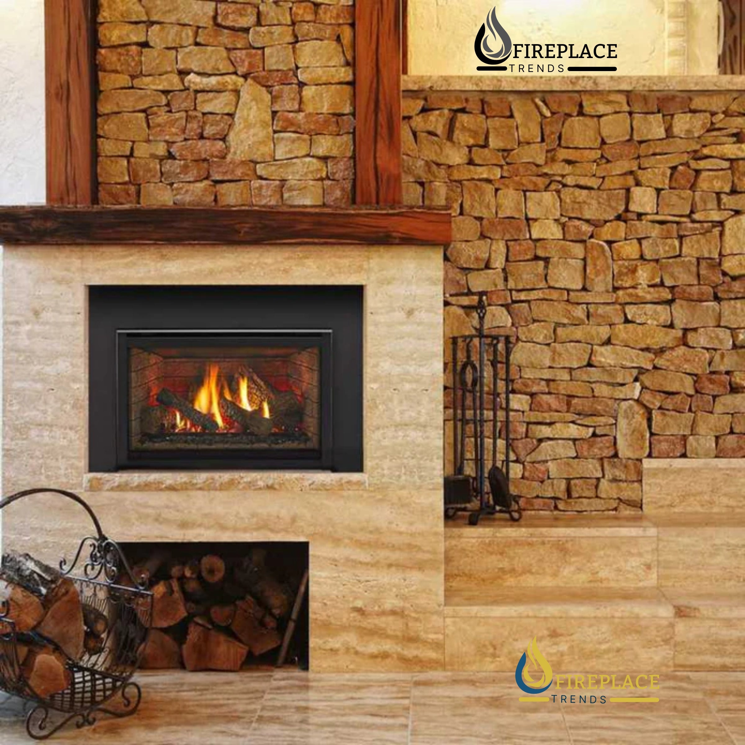 Majestic - Trilliant Small 25" - Direct Vent Gas Fireplace Insert