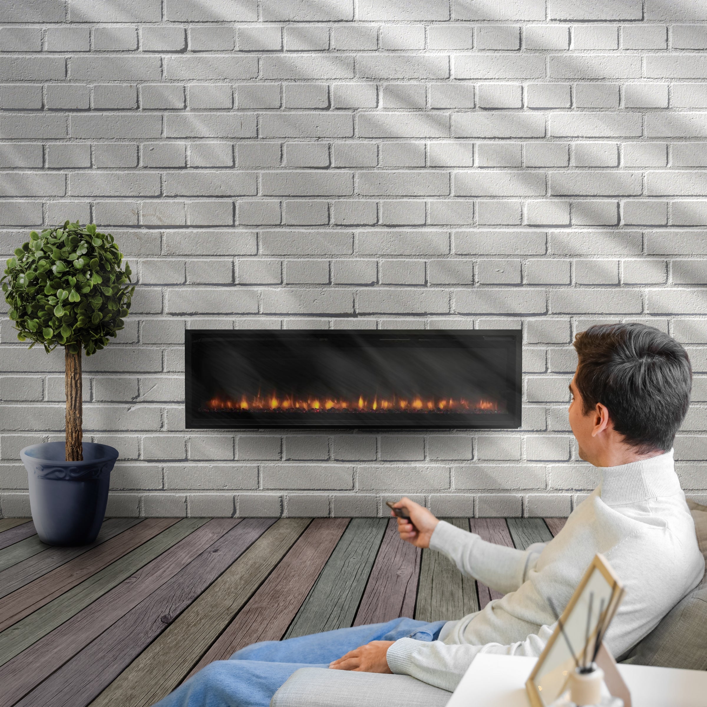 Superior - ERL2045 or ERL2055 Electric Fireplace - 45" or 55" - MPE-45S or MPE-55S