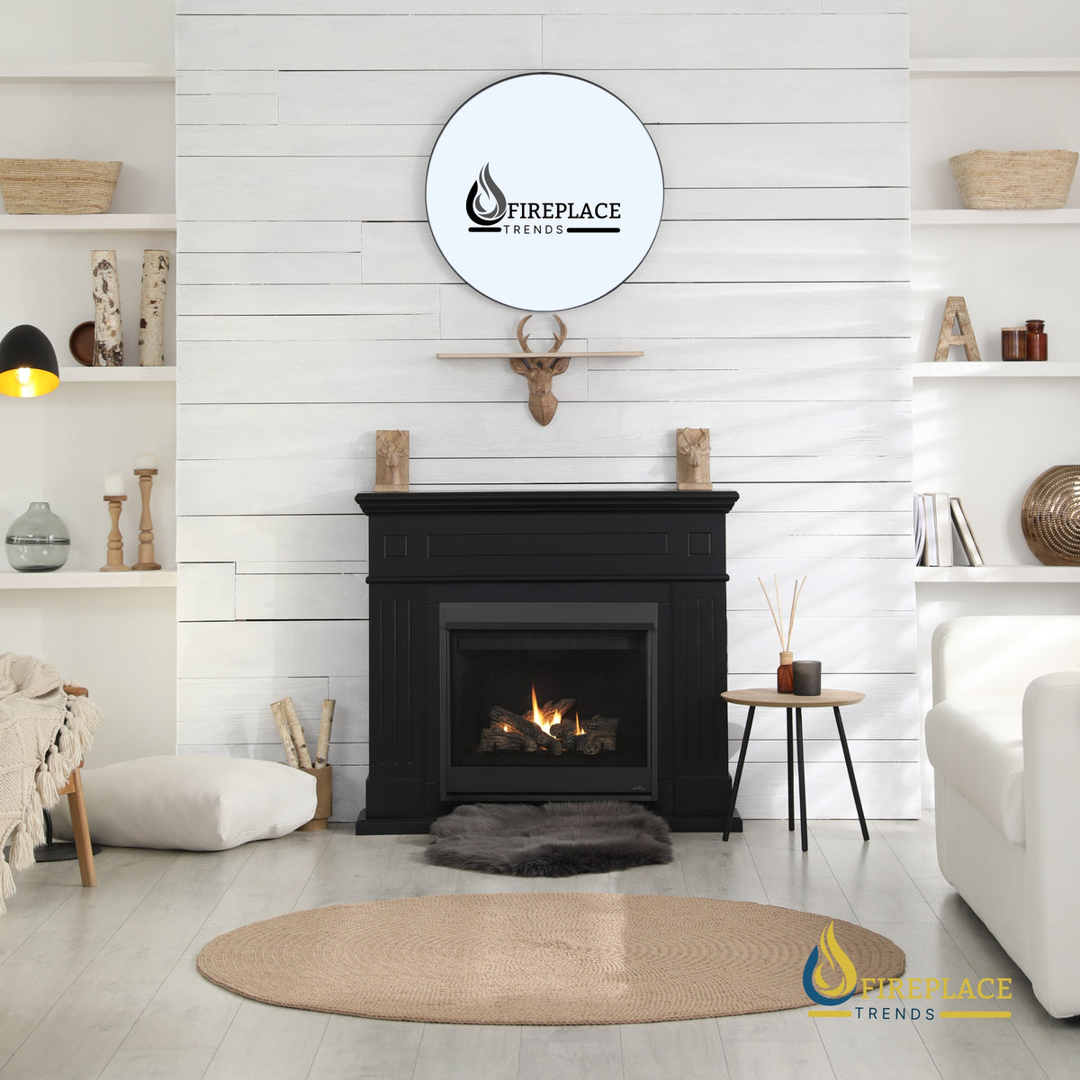 The DRT2000 Series of traditional direct vent gas fireplaces combine beauty, efficiency and value. Standard features include: dedicated top or rear flue, millivolt or electronic IPI/CPI ignition with seamless battery back-up, detailed ceramic fiber logs, black painted interior, tempered glass and standard protective screen barrier.