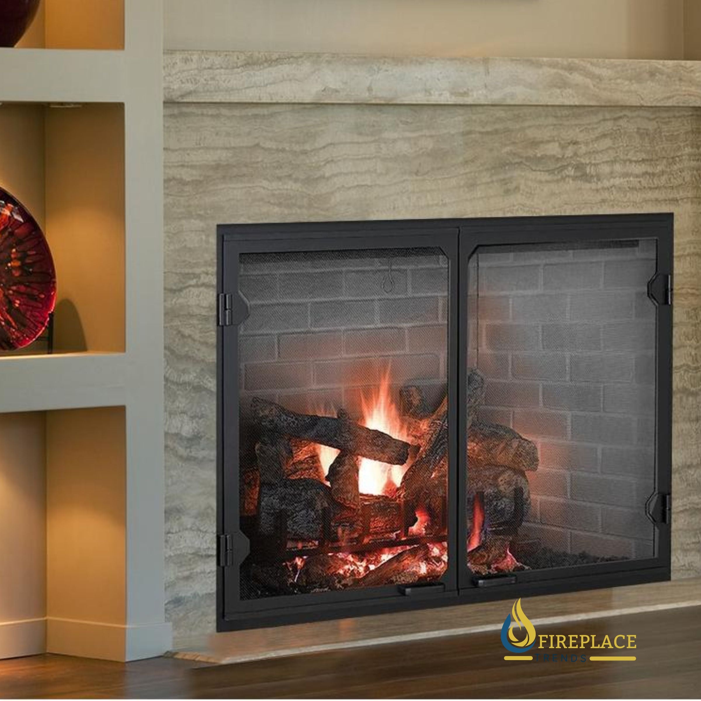 Majestic - Biltmore 36" Radiant Wood Burning Fireplace-SB60