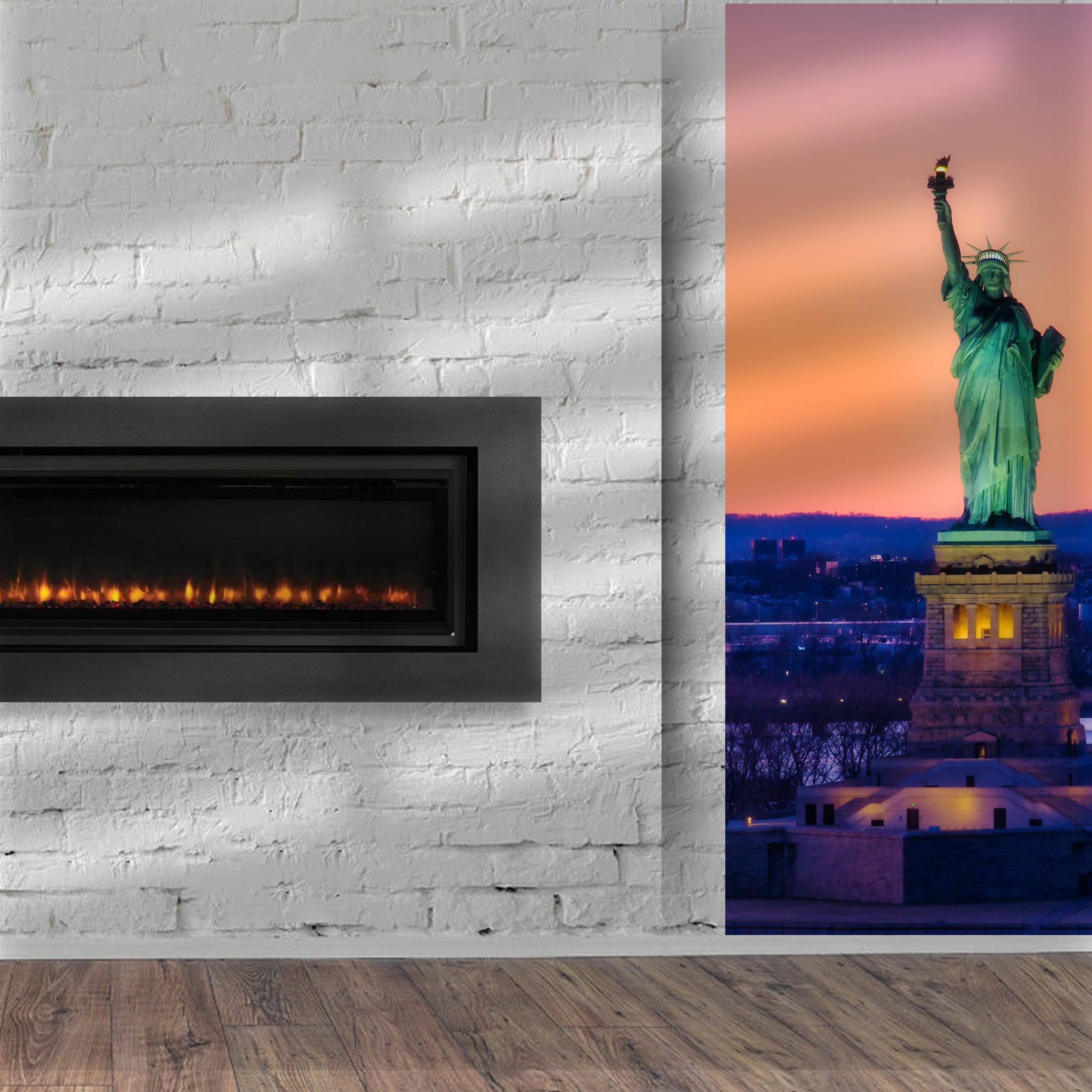 Superior - ERL2045 or ERL2055 Electric Fireplace - 45" or 55" - MPE-45S or MPE-55S