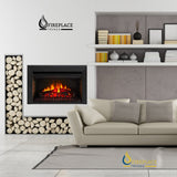 SimpliFire Electric Fireplace Insert - Modern & Traditional  places at Fireplace Trends. 