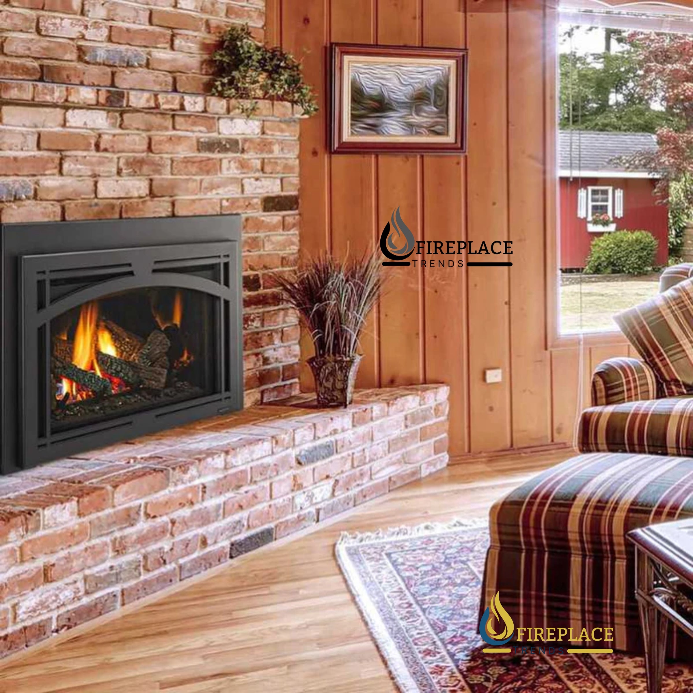 Majestic - Trilliant Small 25" - Direct Vent Gas Fireplace Insert