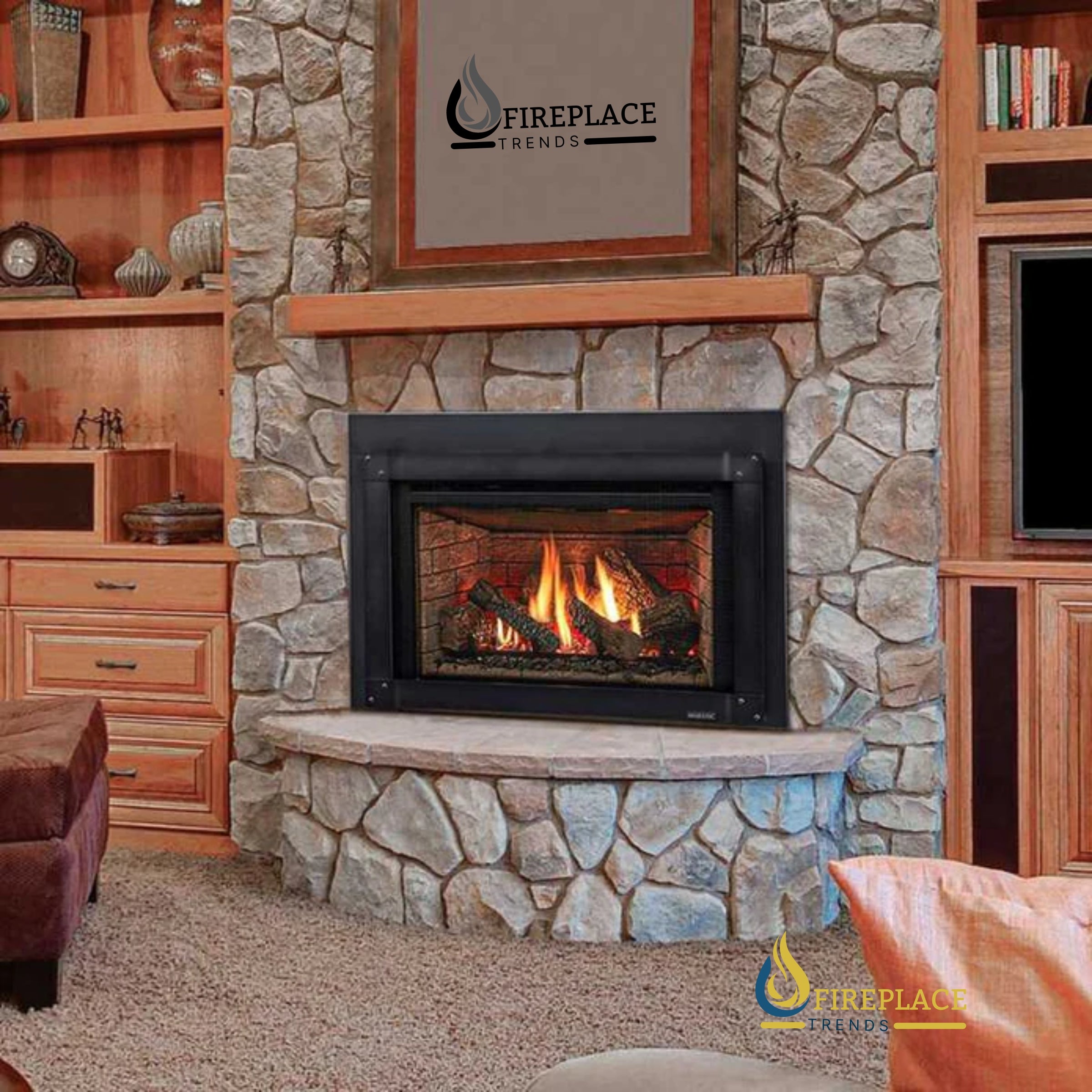 Majestic - Trilliant Small 25" - Direct Vent Gas Fireplace Insert