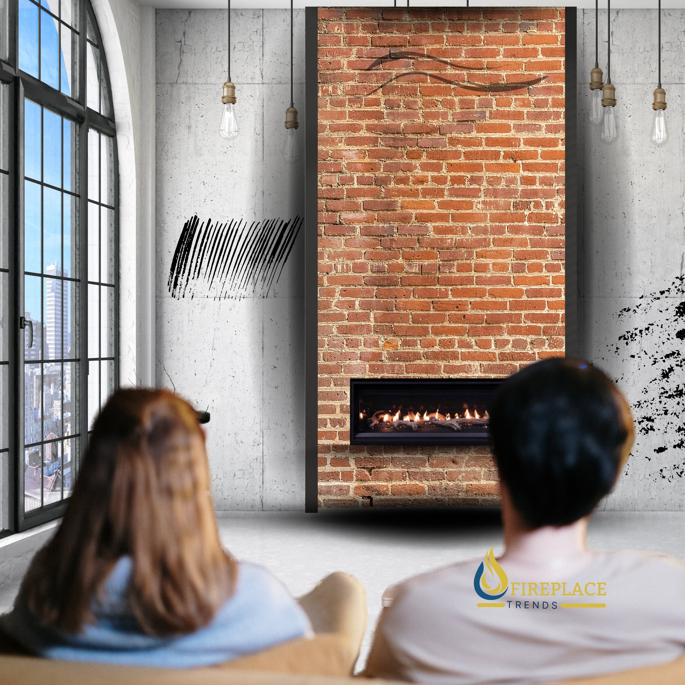 Superior – DRL2000 Series - linear direct vent gas fireplace – Webstore Fireplace Trends