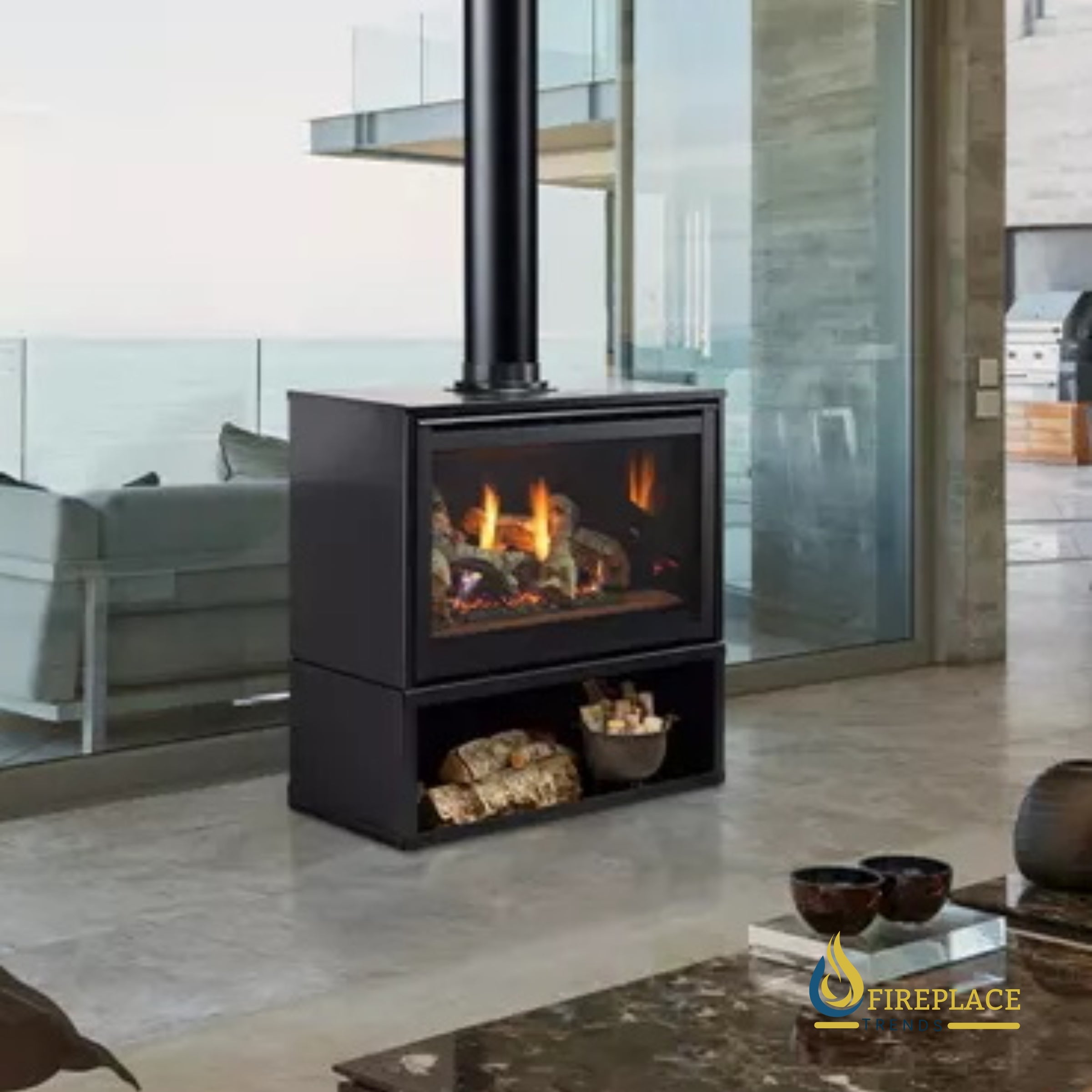 Majestic - Ruby Freestanding 30" - Direct Vent Gas Stove