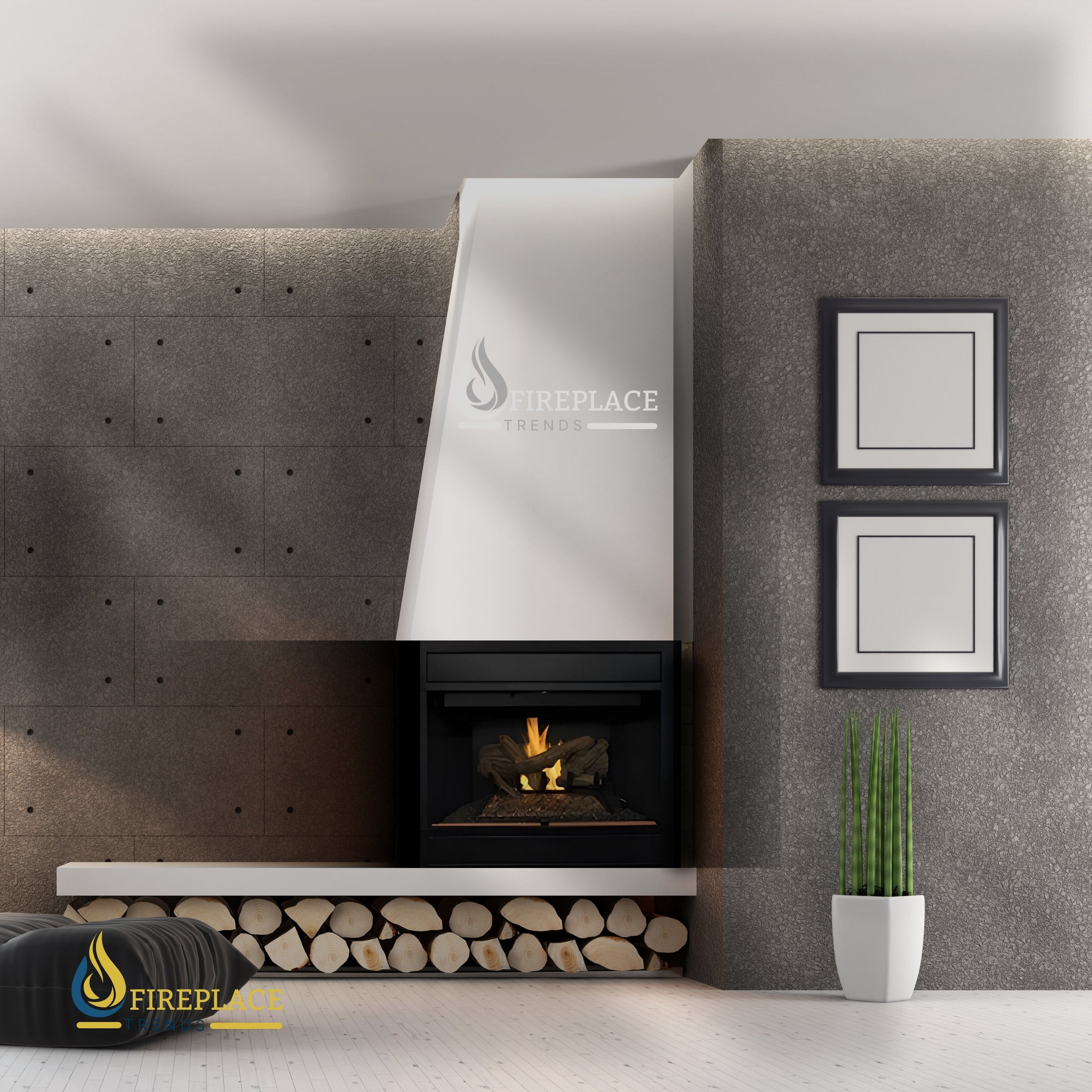 Superior - Traditional B-Vent Gas Fireplace BRT4300 or BRT4500 Series