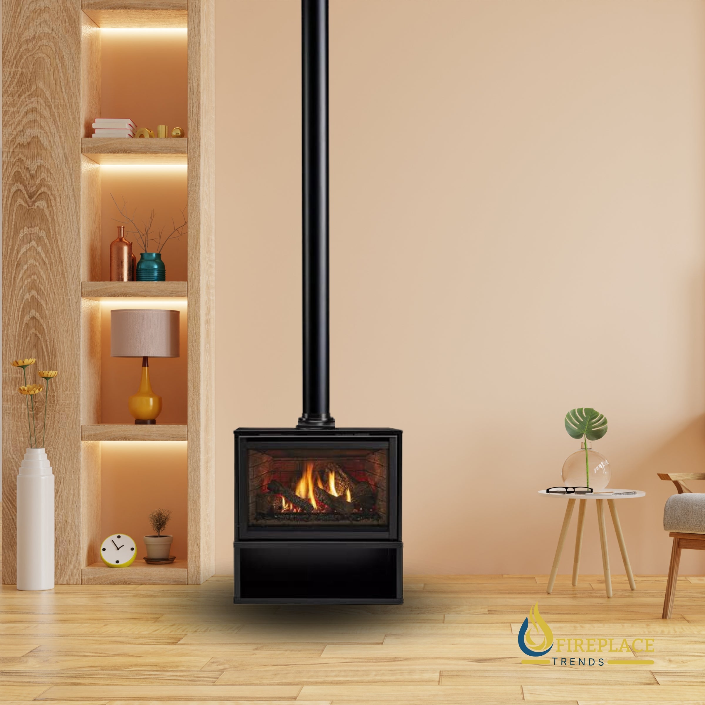 Majestic - Trilliant Freestanding - 30" Direct Vent Gas Stove