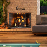 Majestic Cottagewood Outdoor Wood-Burning Fireplace at Fireplace Trends | www.fireplacetrends.com