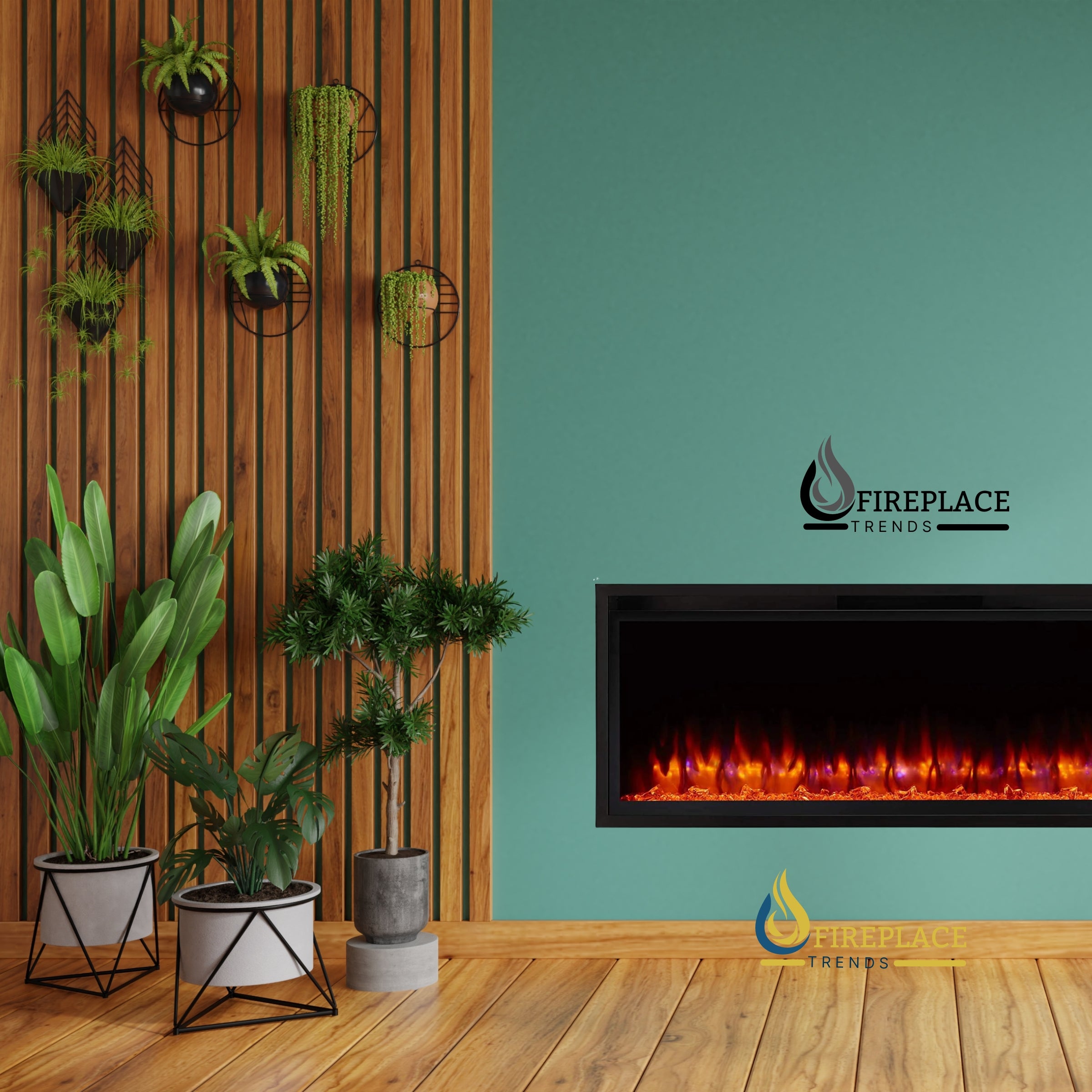 SimpliFire - Allusion Series Electric Fireplace at Webstore Fireplace Trends