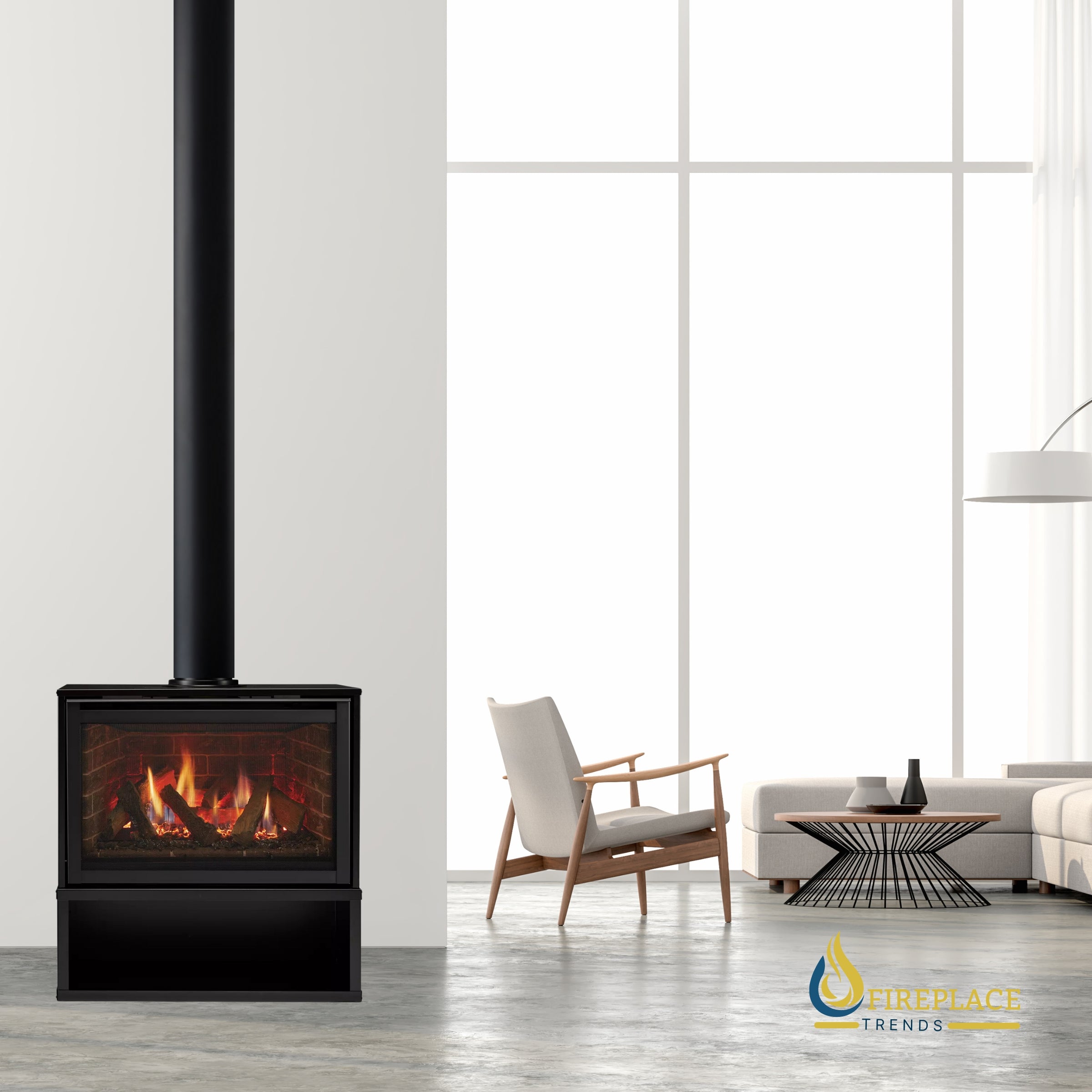 Majestic - Ruby Freestanding 30" - Direct Vent Gas Stove