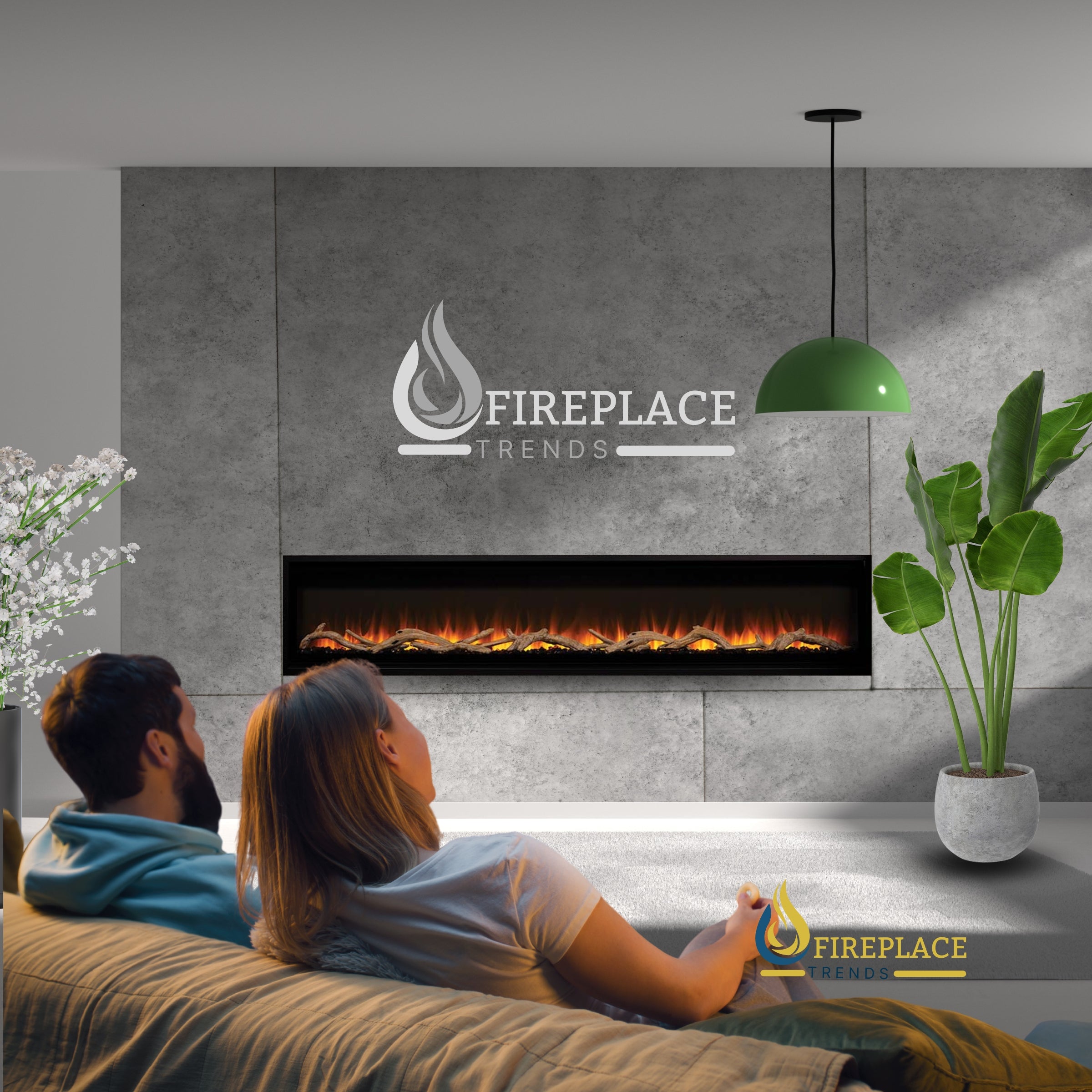 Superior -ERL3000 Series - 60", 72", 84", 100" Electric Fireplace