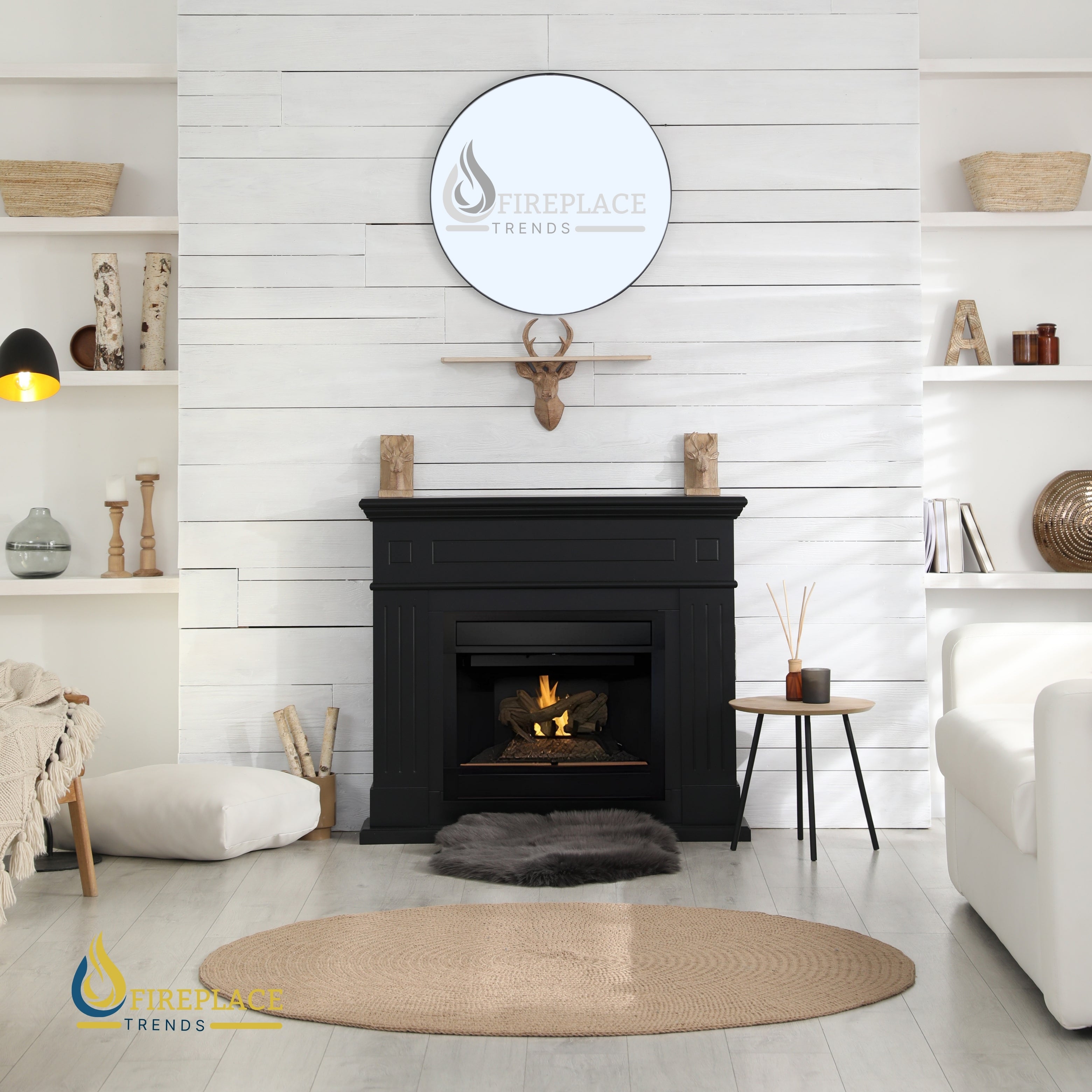 Superior - Traditional B-Vent Gas Fireplace BRT4300 or BRT4500 Series