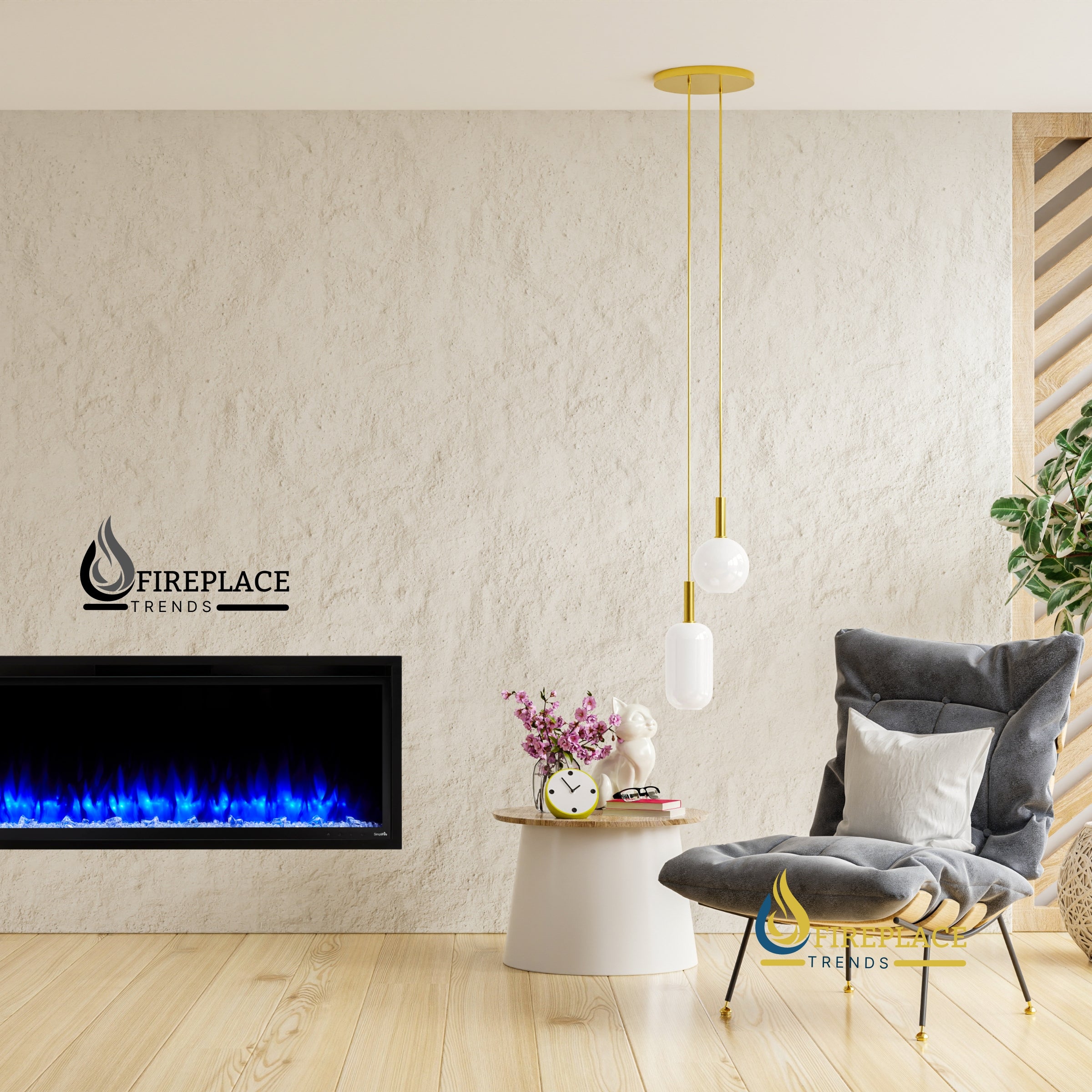 SimpliFire - Allusion Series Electric Fireplace at Webstore Fireplace Trends