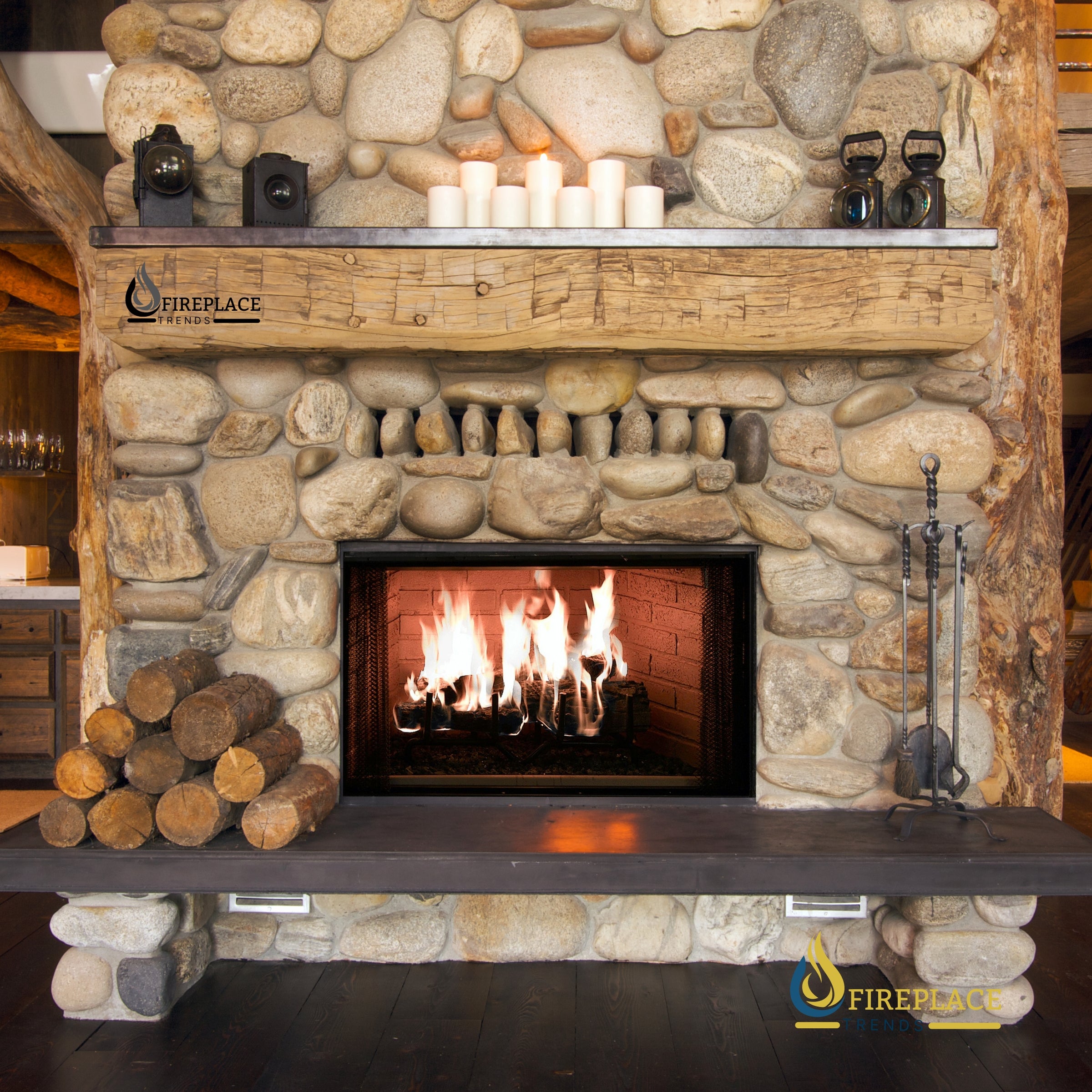 Majestic - Royalton 36" Radiant Wood Burning Fireplace