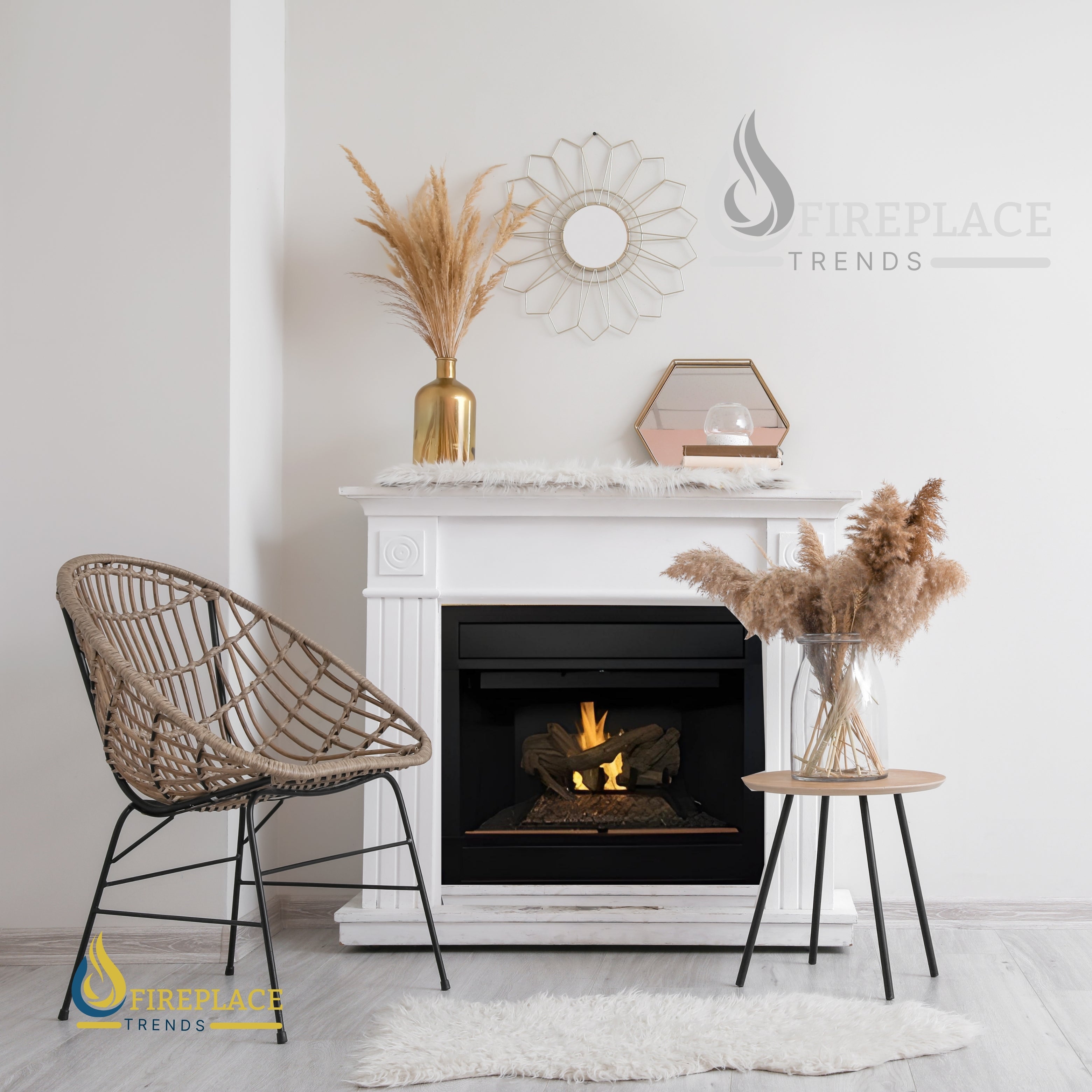 Superior - Traditional B-Vent Gas Fireplace BRT4300 or BRT4500 Series