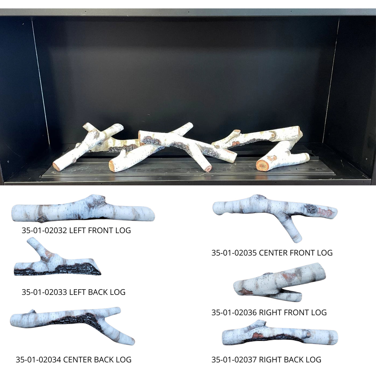 NetZero - Birch HD Log Set - AA-11-05259