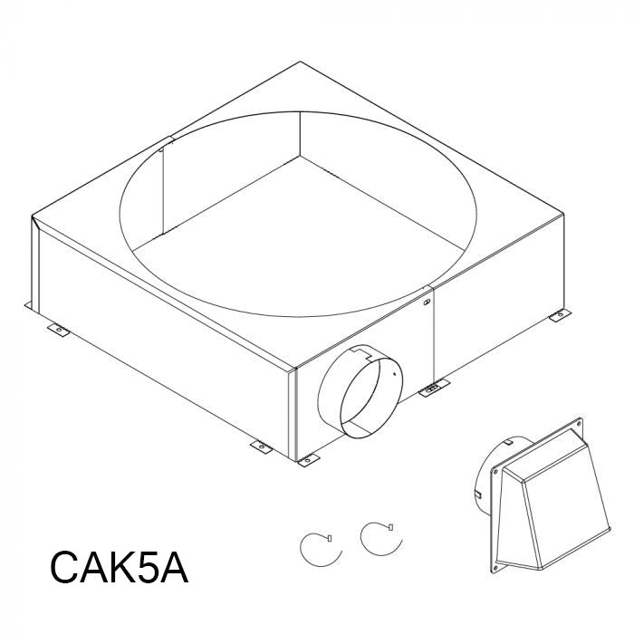 Majestic CAK5A Chimney Air Kit for SL1100 and SL400 Series Pipe