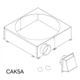 Majestic CAK5A Chimney Air Kit for SL1100 and SL400 Series Pipe