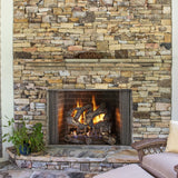 Majestic Cottagewood 36 Outdoor Wood Burning Fireplace with Refractory Panels