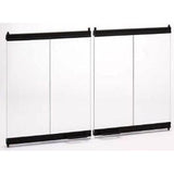 Original bi-fold glass doors with black trim - DM1036