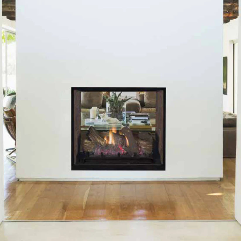 Superior - 40" -  Traditional Direct Vent See-Through Gas Fireplace -  DRT63ST