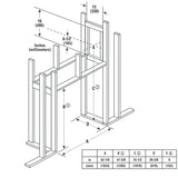 Superior - 40" -  Traditional Direct Vent See-Through Gas Fireplace -  DRT63ST