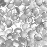 Superior - Decorative Clear Smooth Glass Pebble Media, 6 lbs - GP43C