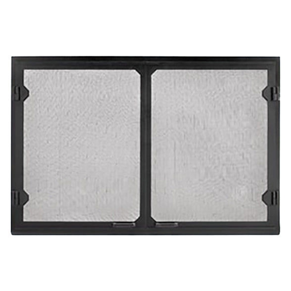 Majestic - Grand Vista cabinet style mesh doors - Black-GV36BK
