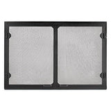 Majestic - Grand Vista cabinet style mesh doors - Black-GV36BK