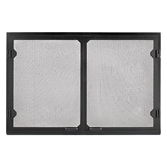 Majestic - Grand Vista cabinet style mesh doors - Black-GV80BK