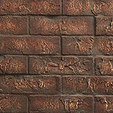 Traditional 25 Brick interior panels - Cottage Red - BRICKMI25CR