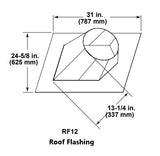 Majestic - 7/12-12/12 roof flashing-SLP-RF12