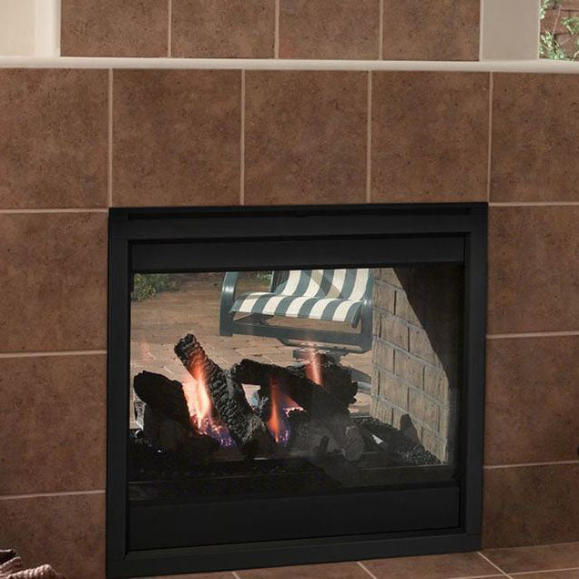 Majestic - Twilight 36" Indoor/Outdoor See-Through Gas Fireplace | Fireplace Trends WebStore