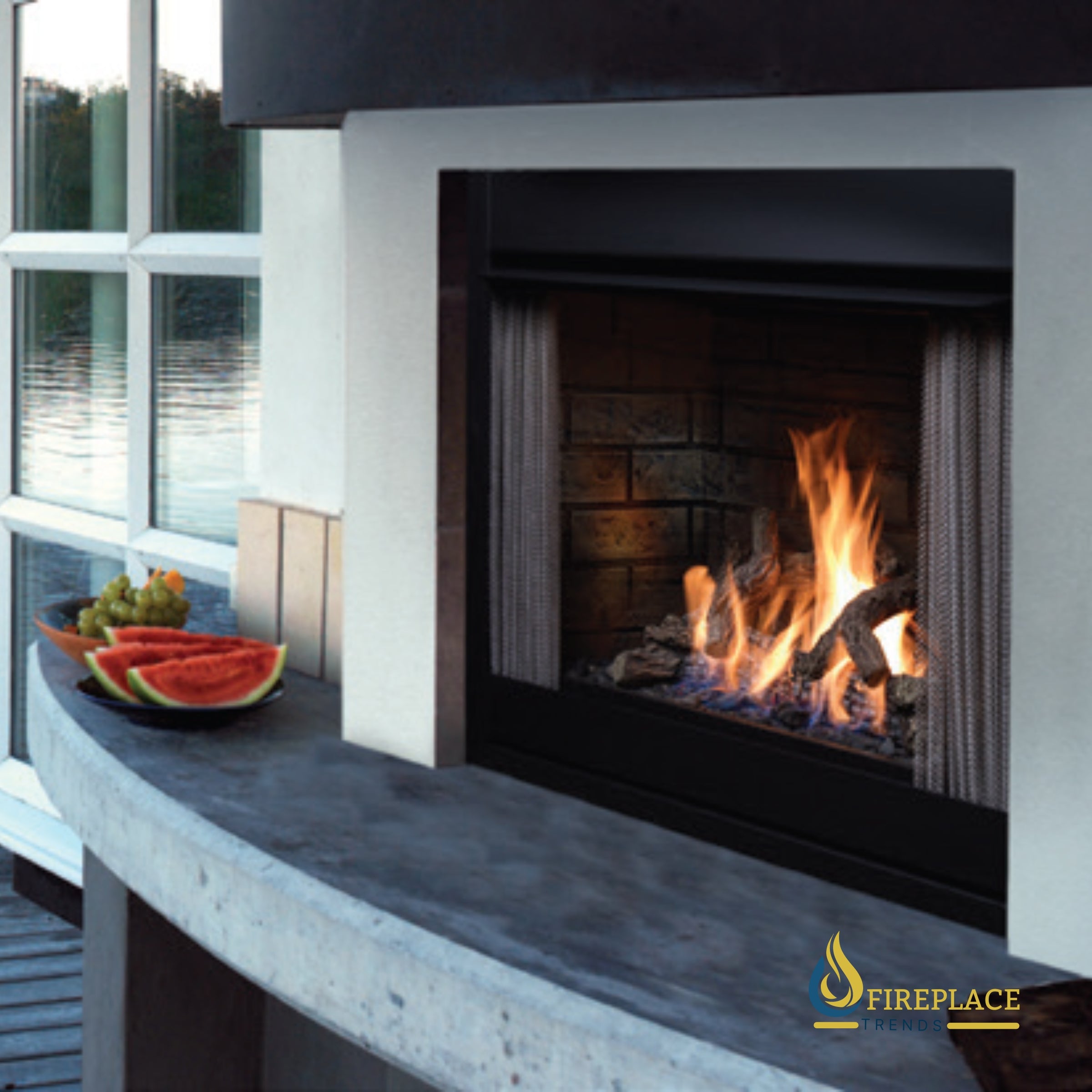 Kingsman - Outdoor Fireplace - Zero Clearance - OFP42