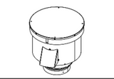 Majestic PVV-SLP Vertical Power Vent With DVP Storm Collar