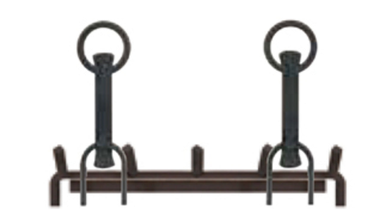 Superior - Classic Andiron Kit for Gas Fireplaces - AKM-LSM