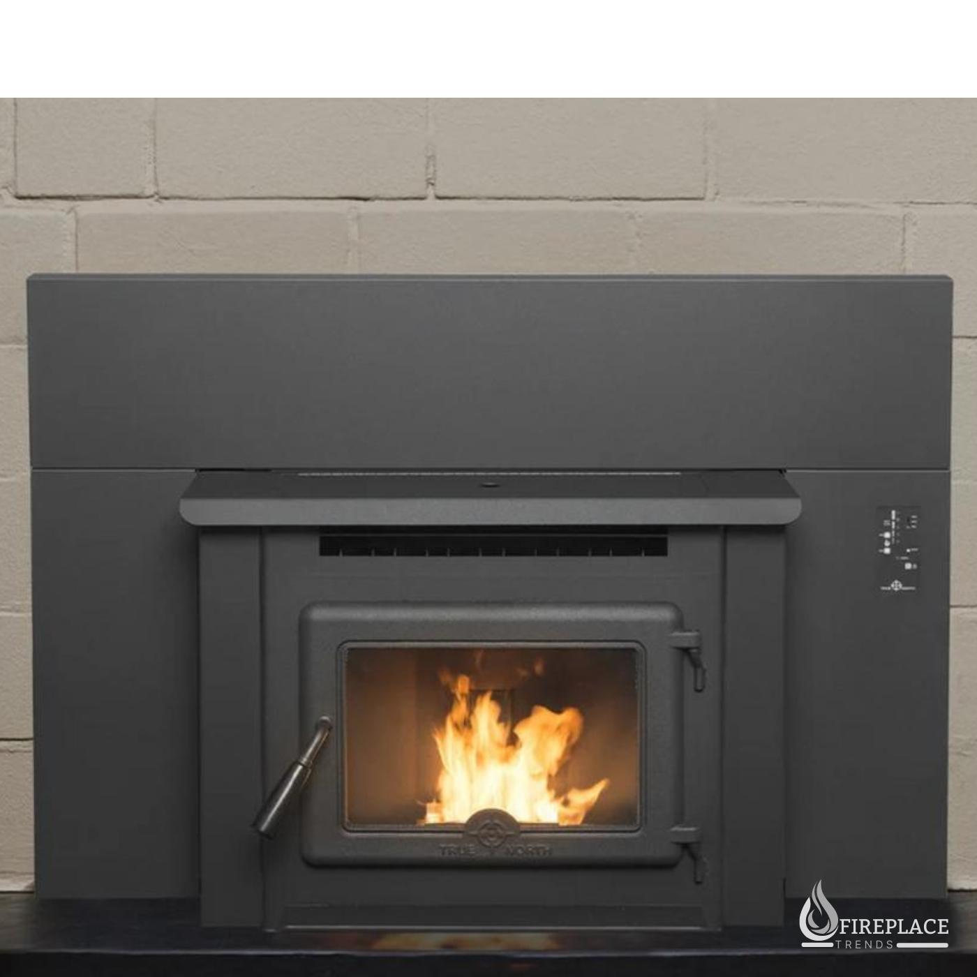 True North - TN40 Pellet Fireplace Insert at Fireplace Trends Webstore - Check Collection - TN40-P-INS