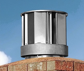 Majestic - Vertical termination cap - high wind (includes 4071-004 storm collar)-SLP-TVHW