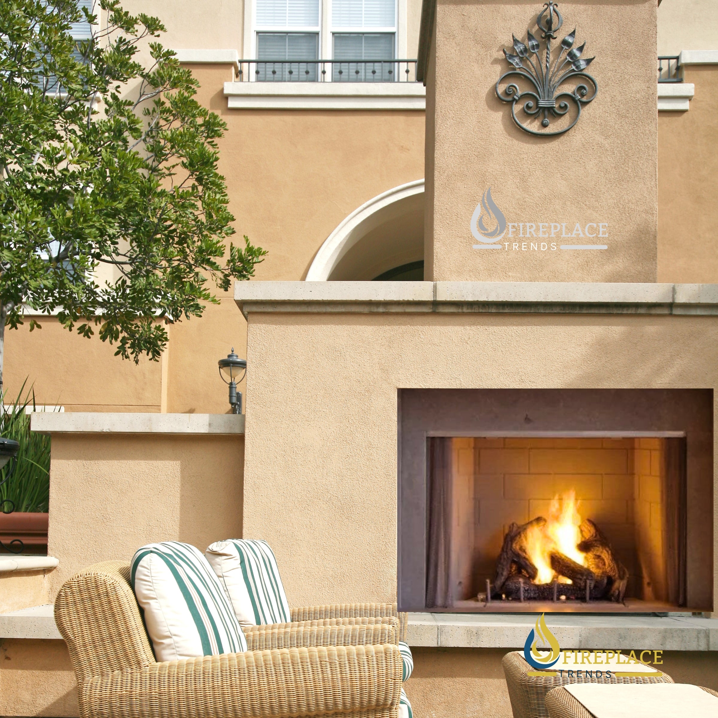 Superior - Outdoor - Traditional Vent-Free Gas Fireplace - VRE4336