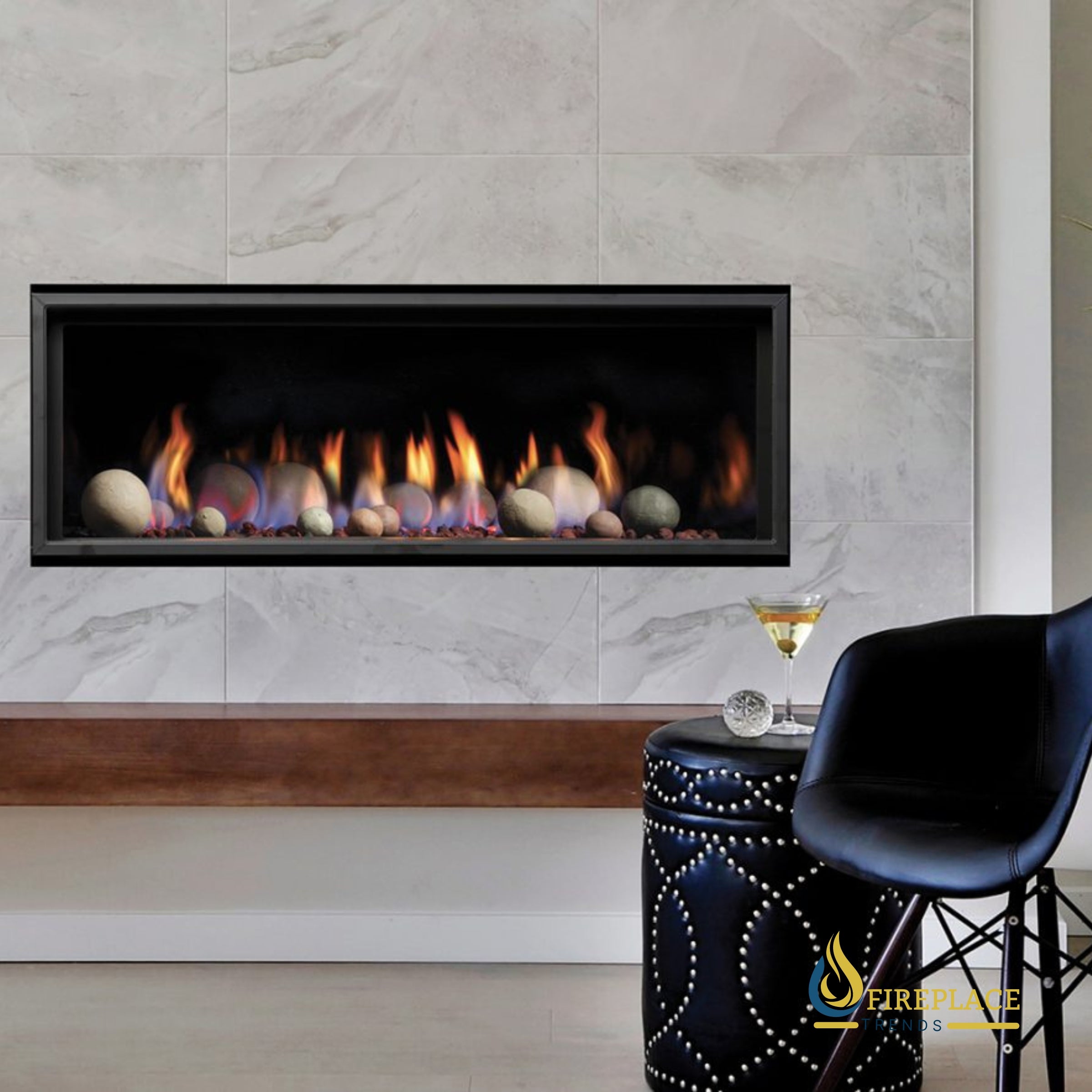 Kingsman - Direct Vent Linear Gas Fireplace - ZCVRB47