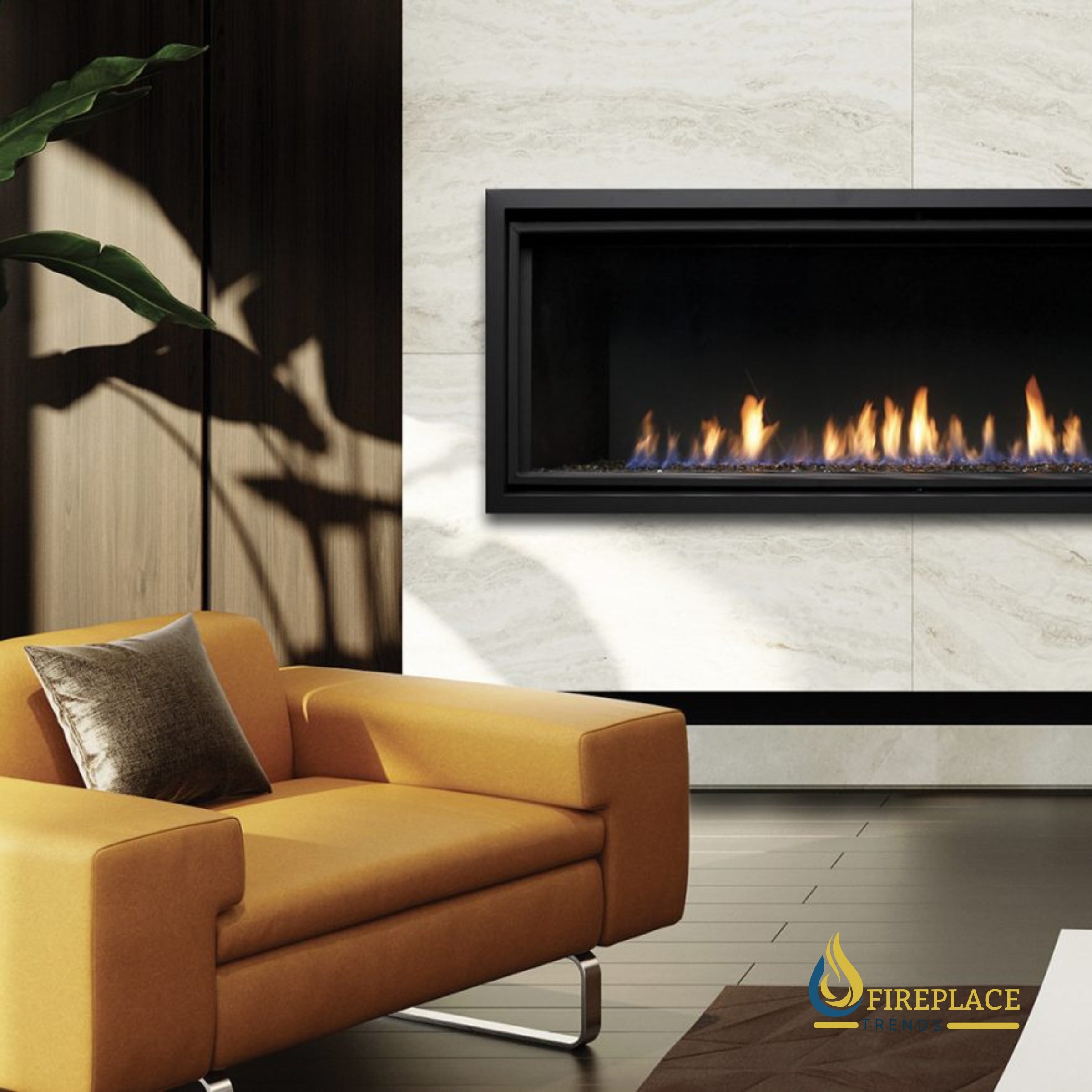 Kingsman - Direct Vent Linear Gas Fireplace - ZCVRB47