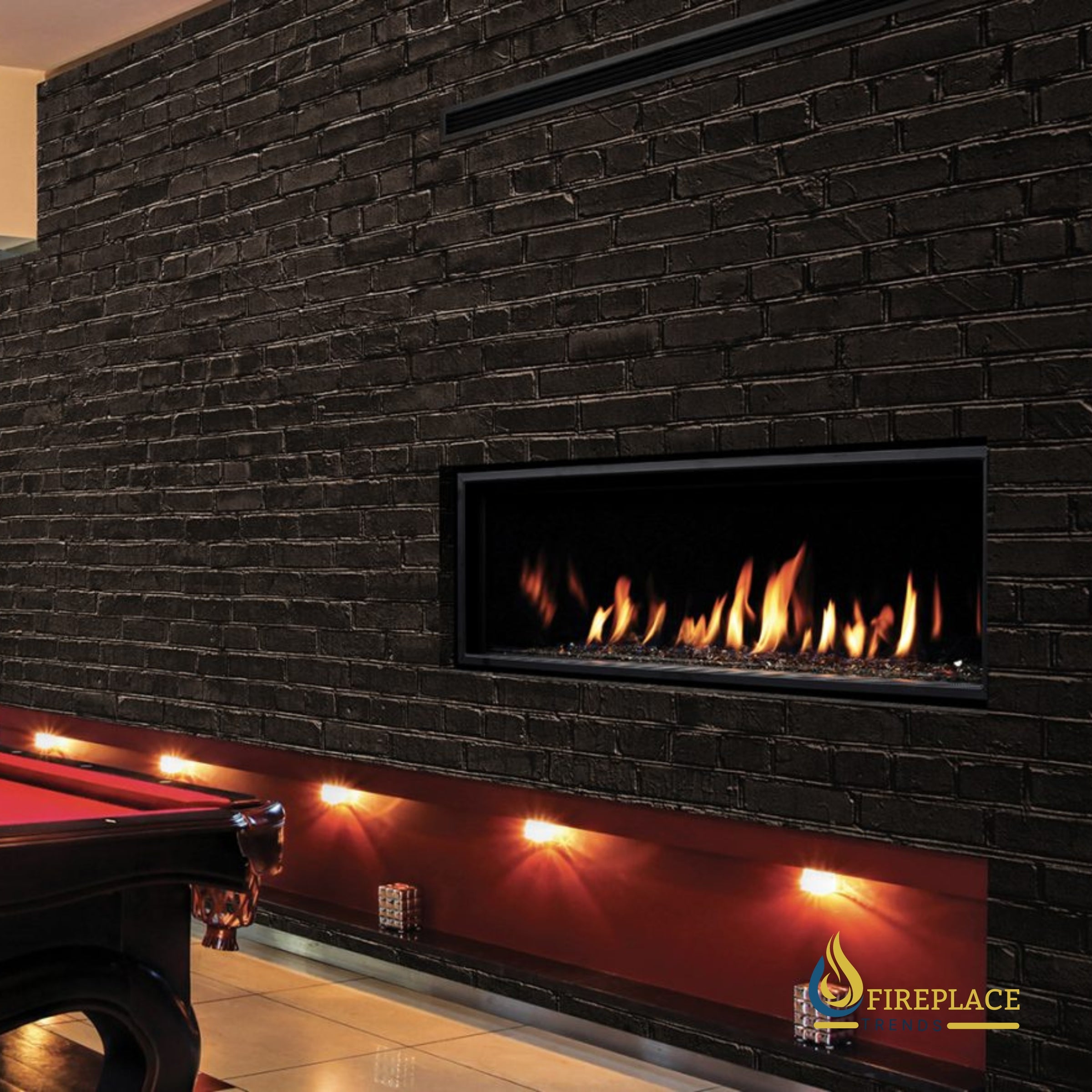 Kingsman - Direct Vent Linear Gas Fireplace - ZCVRB47